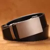 Gürtel Echtes Rindsleder Automatischer Gürtel für Männer Formaler automatischer Schnallengürtel Echtes Leder Herren-Business-Armband 230630