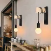 Lamps Vintage Industrial Wall Light Shade Ceiling Lifting Pulley Retro Loft Lamp Cafe Bar Adjustable Sconce Fixture Lighting Home DecoHKD230701