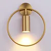 Lampor Post Modern LED Luxury Lamp 5W GU10 AC95-260V Ling Room Sovrum Bedside Wall Fixtures Lighting IndoorHKD230701