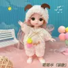 Poupées BJD 16cm Dimple Smile Doll 13 Articulations Mobiles Vêtements Costume Accessoires Fille Cadeau Jouet Mini OB11 Multi couleur Cheveux 12 Signes Du Zodiaque 230630