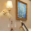 ランプarandela de parede copper vintageランプリビングルームの家の照明led wall sconce wandlamphkd230701