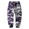 Мужские брюки Jogger Sweatpants Ins Military Hip Orange Hop Trouser Cotton Tactical Pockets Casual Woven Camouflage Men 230630