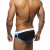 Męska marka strojów kąpielowych Mężczyznę pływacką Low Drop z pushup Pad Sexy Shorts Bokserki Summer Swim dla starego kupującego 230630