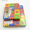 Hot Sell Russian Alphabet Letter Toys Kids Baby Puzzle Mats 55 * 55mm Mattor Babies Language Foam Learning Toy L230518