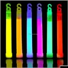 Party Decoration Glow Sticks Bk inklusive 27 6 Långt 0 extra tjock industriell Glödstickor Emergen Gelatocakeshop Drop Delivery H Dhoxj