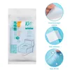 2024 10Pcs Travel Disposable Paper Toilet Seat Cover Protector Biodegradable Camping Travel Safety Toilet Seat Mat Bathroom Accessory