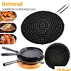 Cookware Parts Sile Splatter Sn Frying Pan Er Heat Insation Cooking Tool Oil Splash Guard Kitchen Accessories Drop Delivery Home Gar Dhjp2