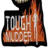 Design mais recente TOUGH MUDDER Emblema bordado com caveira Ferro na jaqueta Aplique bordado Patch Fornecedor258k