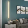 Lampade Long Strip Camera da letto Comodino Luce Soggiorno Portico Semplice e moderno Decorazione a LED Divano Bar Lampada Linea Lampada da parete a LEDHKD230701