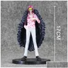 Anime Manga One Piece 17Cm Corazon All For My Heart Pvc Action Figure Doflamingo Brother Collection Model Toy Japanse Y2004 Drop Dhcfo