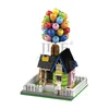 Blocks Flying Balloon House Up 7025 Suspending Home Building Brick Blocks City Street View Compatible with Assembles Part Gift R230701