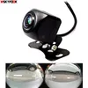 Voiture dvr 800L CCD HD 180 degrés Fisheye Lentille Arrière Vue de face grand angle de recul caméra de recul vision nocturne 6V 12V park camHKD230701