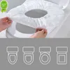 New 5/10pcs Disposable Toilet Seat Cover WC Toilet Mat Biodegradable Travel Camping Hotel Toilet Paper Pad Bathroom Accessories