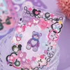 Naklejki klejowe 60pcsset Kawaiis Star Butterfly Love Heart Dekoracyjna książka DIY Scrapbook Confetti 230630