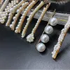 Damen-Perlen-Haarspange, weiße Perlen-Haarspangen, Geschenk für die Liebe, Freundin, Mode-Accessoires, Großhandel, mehrere Stile