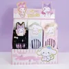 Canetas 72 PCs/lote kawaii cão gato gel fofo fofinho 0,5 mm preto caneta neutra de presente de estacionamento de estados de escritório suprimentos por atacado