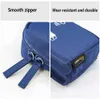 Bags 2021 New Japanese KOKUYO Pencil Case LargeCapacity Convenient Storage Bag For Students Simple MultiFunction Bag Can Stand Up