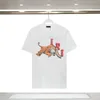 Yaz Tasarımcı T Gömlek Erkek Kadın Moda Ins Streetwear Hip Hop T-Shirt Erkek Kaykay Giyim Rahat Gevşek En Tees Üzerinde s-3xl oo