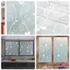 Rekken Frosted Window Film Privacy Ondoorzichtige raamstickers Zelfklevende glasvinylfolie voor keuken Badkamer Kantoor Matte glasvlek