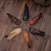 Laarzen 875 Vintage Britse mannen Casual enkelschoenen koe leer schoenen vleugels Wings Handgemaakte herfst winterwerk motorfiets laarzen rood