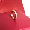 Anello d'amore piatto fine Anelli di fidanzamento coppia donna Diamante Dazzling vite gioielli in acciaio inossidabile zircone regali per donna Accessori all'ingrosso