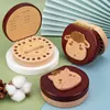 Keepsakes Breast Teeth Storage Box Children's Memorial Boys and Girls Collection Fetal Hair Preservation Wooden 230701