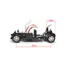 ElectricRC Car DasMikro Nano Full Proportional RWD DIY RC Chassis For 143 132 Modifing 230630