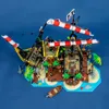 Blocks 2545PCS Pirates of Barracuda Bay With Figures Building Blocks Kid Birthday Christmas Gifts Compatible R230701