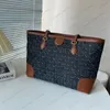 Bolsa Tote Grande Bolsas De Lona Designer Denim Bolsas Vintage Bolsas Transversais Para Mulheres Bolsas Clutch Saco de Compras Moda Luxos Clássico Balck Branco Sacos de Viagem