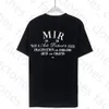 20SS Designer Mens T Shirts Womens Amiry Printed Fashion Man T-shirt Casual Tees Kort ärmar Luxury Hip Hop Streetwear Tshirts Size S-XL