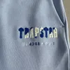 Novo conjunto de shorts de camiseta azul bebê Trapstar de manga curta algodão respirável tendência europeu e americano nicho da moda marca