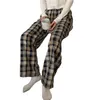 Men's Pants Summer Plaid Men S 3XL Casual Straight Trousers for Male Female Harajuku Hip hop 230630