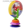 Baby Toy Three-color Model Rotating Ferris Wheel Stroller Dining Chair Educational Toys For Baby Gift L230518