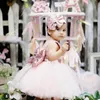 فساتين البنات هي أزياء طفل صغير أطفال بنات الأميرة فستان زهرة حفل زفاف مهرجان رسمي 230630