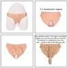 Breast Form Simulated Realistic Silicone Vagina Shemale Underwear Costumes Crossdresser Briefs Costumes Transgender Dragqueen Cosplay Gays 230630