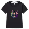 Clothing Sets Wednesday Kids Anime cartoon Tshirt 100Cotton Summer short Sleeve y2k Boys and girls clothes kids 230630