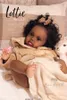 Dolls in stock FBBD 24inch Reborn Bbay Doll Kit Lottie Unapinted Soft Touch Lifelike For Children 230630