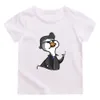 Kleding Sets Eend Kawaii Esthetische Manga T-shirts Mode 100 Katoen Zacht Anime T-shirt Leuke Cartoon Comic Jongens Meisjes T shirt Korte Mouw 230630