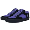 Chaussures habillées Joiints Purple Skateboarding pour hommes Athletic Sneaker Mid Top Antislip Casual Cuir Souple Laceup Respirant Chaussures 230630