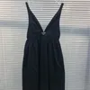 Designer Casual Dresses Women Fashion Strapless Slip French Sexy Little Black Everything Casual Dinner Dress Skirt