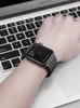 Apple Watch Ultra 8 7 Band 45mm 41mm Metal Bracelet Wristband for IWatch 6 5 4 3 SE 44mm 42mm 40mm 38mmのチェーンステンレス鋼バンド