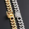 2024 Fashion Jinao Hip Hop Icy Jewelry Men 925 Silver Vermeil Halsband Iced Out VVS1 Diamonds Chain Moissanite Cuban Link