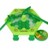 3D Puzzles Mini Desktop Ice Breaking Game Frog Knock Block Toy Puzzle Assemble Building Blocks Parent Child Interactive Toys 230630