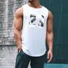 Herrtankstoppar 2023 varumärke Gymmen Mens Mesh Casual Running Top Fashion Sport ärmlös QuickDrying Vest Workout Clothing Bodybuilding Single 230630