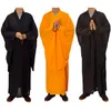 3 kolory Zen Buddyjska szata Lay Monk Meditation Suknia Monk Mundur Suit Lay Buddhist Ubrania SET305D