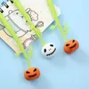 Pens 12Pcs Korean Kawaii Funny Pens Pumpkin Spirit Cute School Stationery Ballpoint Office Supply Accessory Item Halloween Ghost Item