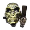 La tercera generación Hookahs Pipa de agua acrílica Gas Skeleton warriormask con Acrílico Fumar Silicona Plataforma de aceite Pipa de humo Accesorios bong de vidrio Juguete del hombre