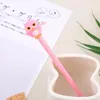 Pennor 24 datorer Creative Cute Cartoon Owl Black Gel Pen Office Supplies Signature Pen Student Exam Stationery Kawaii School Supplies