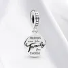 925 Silber für Pandora Charms Schmuck Perlen Armband Friends Are Family Dangle Charm Set Anhänger