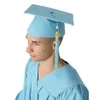 Party Hats Graduation Hat Women Men Decorative Polyester Adult Graduation Tassel Cap Graduation Party Bachelor Hat 230630